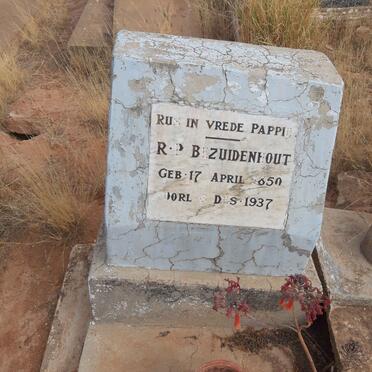 BEZUIDENHOUT R.P. 1850-1937