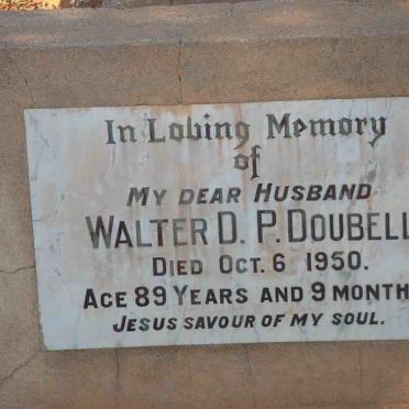 DOUBELL Walter D.P. -1950