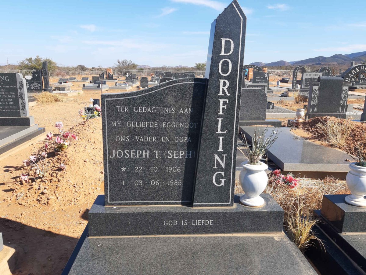 DORFLING Joseph T. 1906-1985