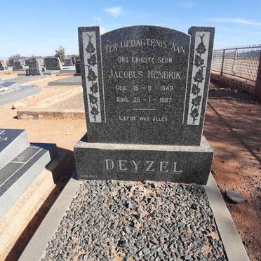 DEYZEL Jacobus Hendrik 1949-1967