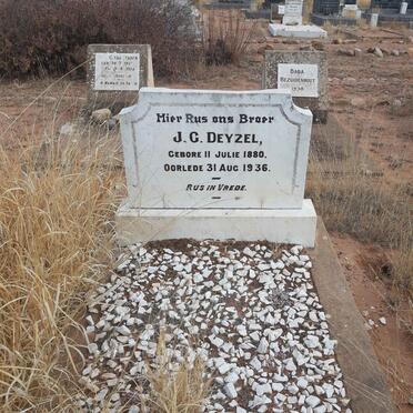 DEYZEL J.G. 1880-1936