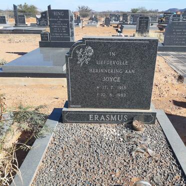 ERASMUS Joyce 1918-1983