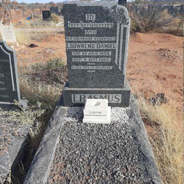 ERASMUS Louwrens Daniel 1898-1960