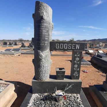 GOOSEN Justus Dewald 1946-1968