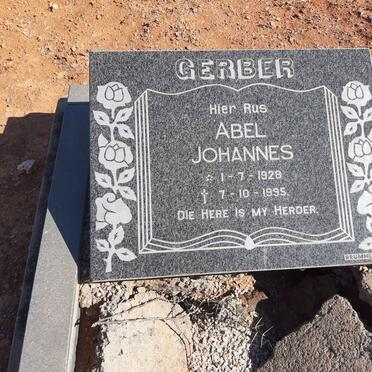 GERBER Abel Johannes 1928-1995