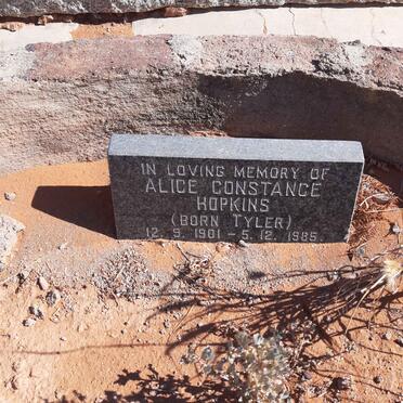 HOPKINS Alice Constance nee TYLER 1901-1985
