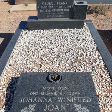 JOSEPH George Frank 1917-1983 &amp; Johanna Winifred 1921-1985