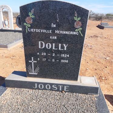 JOOSTE Dolly 1924-1996