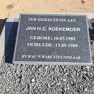 KOEKEMOER Jan H.C. 1902-1969