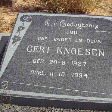 KNOESEN Gert 1927-1994