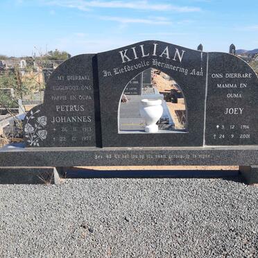 KILIAN Petrus Johannes 1913-1977 &amp; Joey 1916-2001