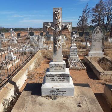 MIDDLETON Septimus Lyon -1913 &amp; Amelia -1921