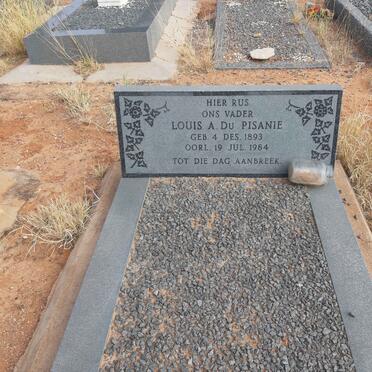 PISANIE Louis A., du 1893-1984