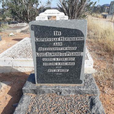 PISANIE Louis Almero, du 1857-1943