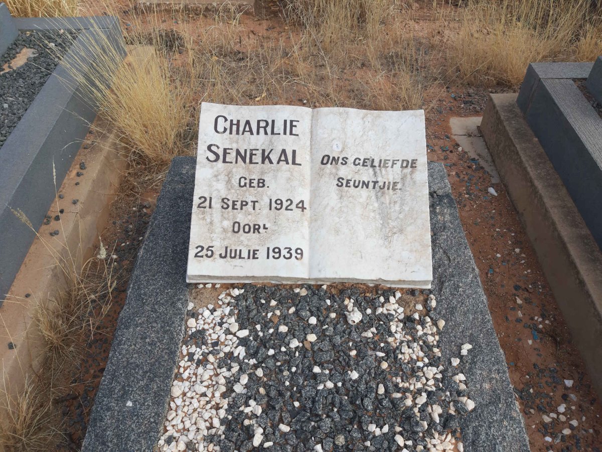 SENEKAL Charlie 1924-1939