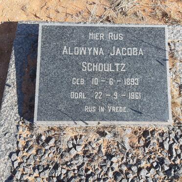 SCHOULTZ Alowyna Jacoba 1893-1961