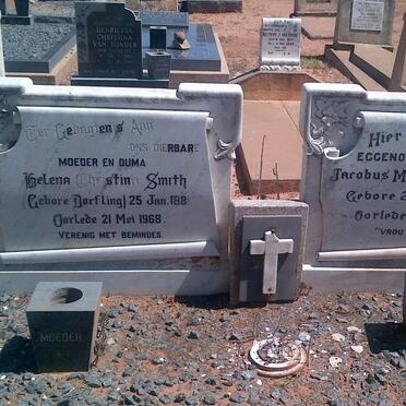 SMITH Jacobus Marthinus 1877-1938 &amp; Helena Christina DORFLING 188?-1968