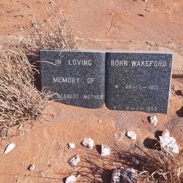 WAKEFORD 1901-1993