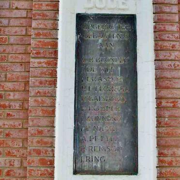 Eastern Cape, STEYTLERVILLE, War Memorial