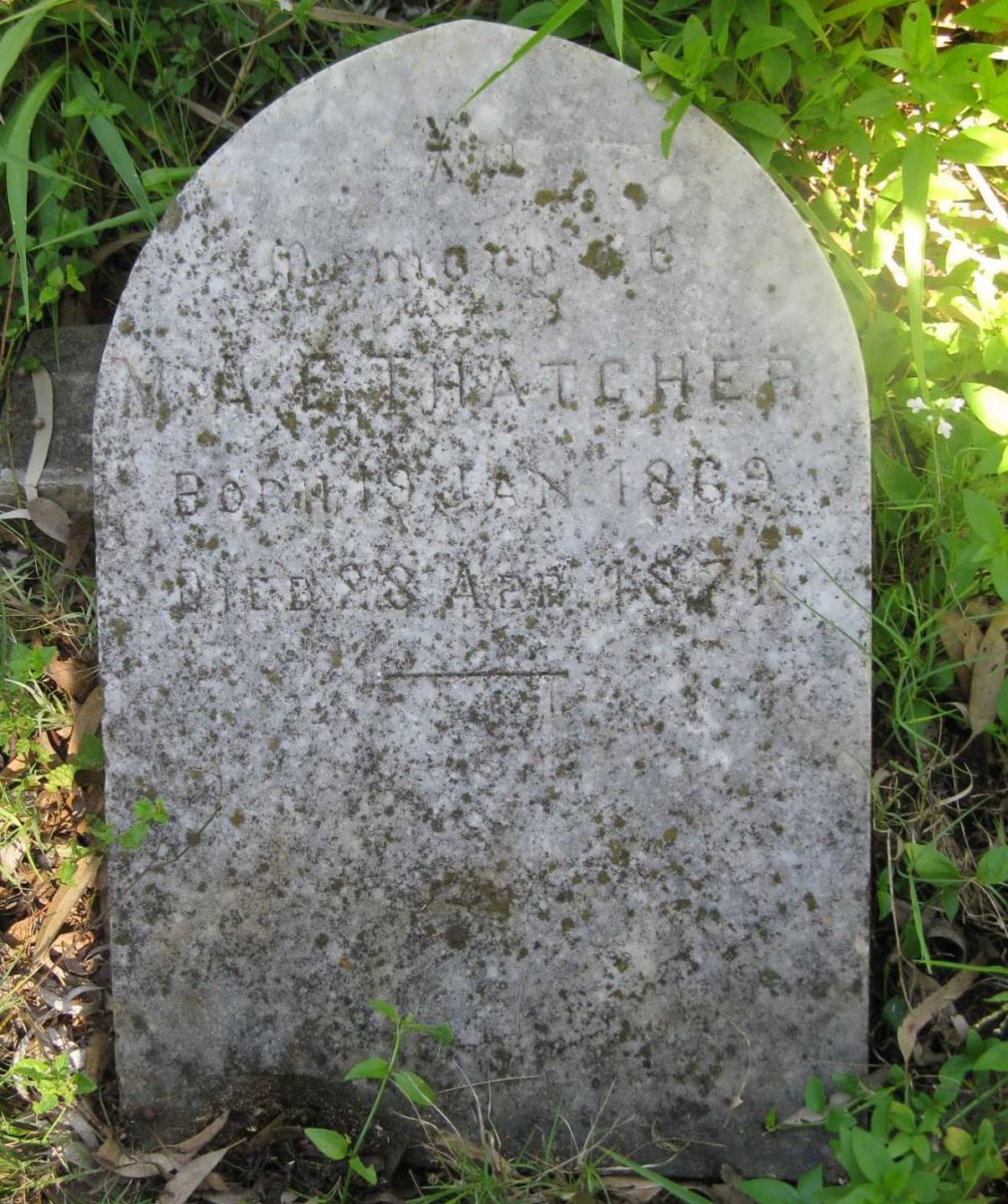 THATCHER M.A.E. 1869-1871