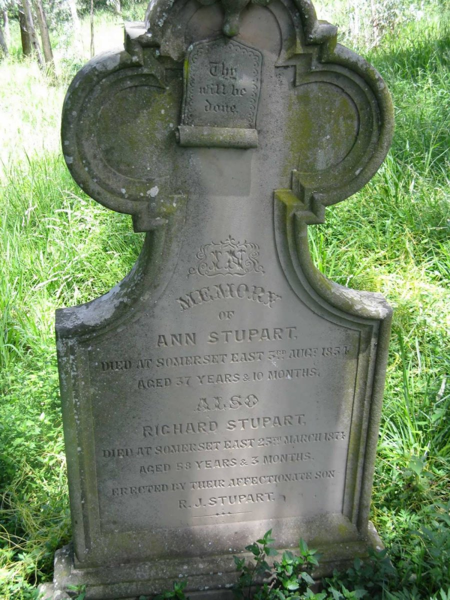 STUPART Richard -1874 & Ann -1854