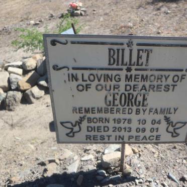 BILLET George 1978-2013