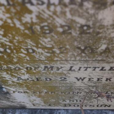 DOBSON Nellie -1922 :: DOBSON -1922