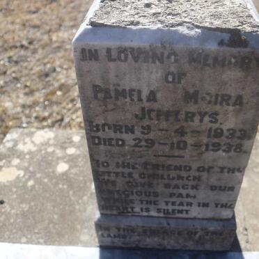 JEFFERYS Pamela Moira 1933-1938