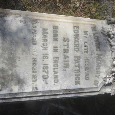 STRAIN Edward Patrick 1870-