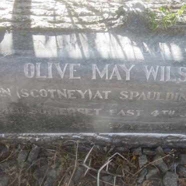WILSON Olive May nee SCOTNEY -1937