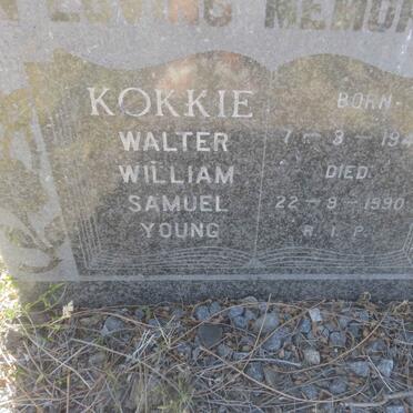 YOUNG Walter William Samuel 1945-1990