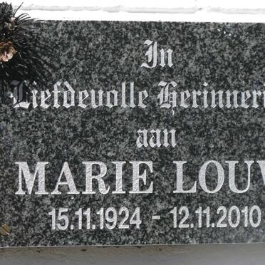LOUW Marie 1924-2010