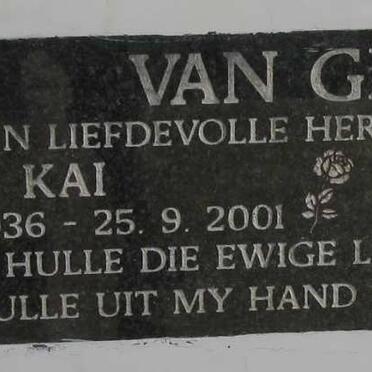 GEND Kai, van 1936-2001 &amp; Ann 1938-2012