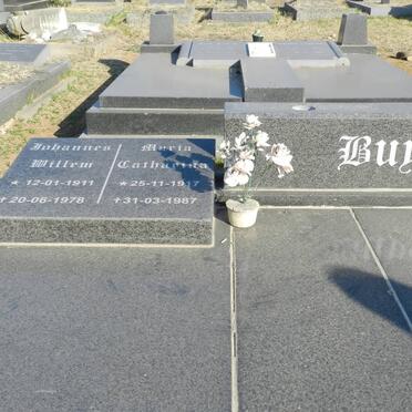 BUYS Willem 1911-1978 &amp; Catharina 1917-1987