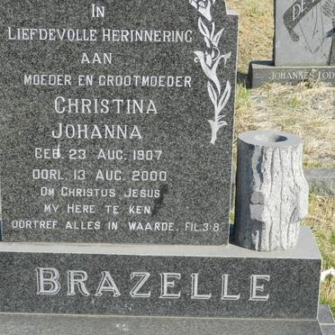 BRAZELLE Christina Johanna 1907-2000