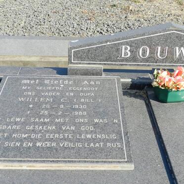 BOUWER Willem C. 1930-1989