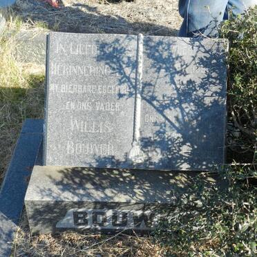 BOUWER Willis 1899-1959