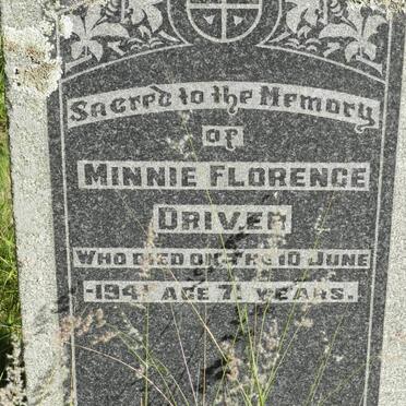 DRIVER Minnie Florence -1941