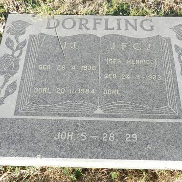 DORFLING J.J. 1930-1984 &amp; J.F.C.J. HENRICO 1933-