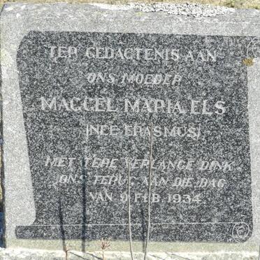 ELS Maggel Maria nee ERASMUS -1934
