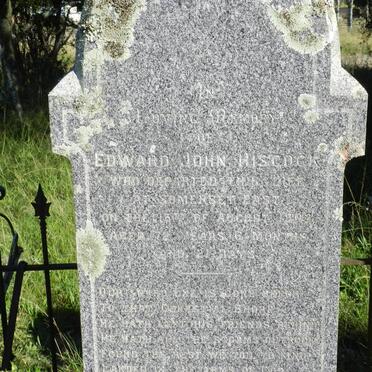 HISCOCK Edward John -1902