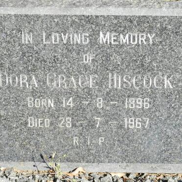 HISCOCK Dora Grace 1896-1967