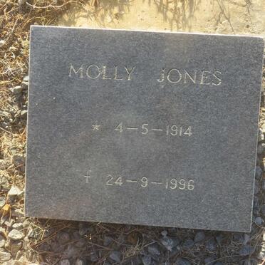 JONES Molly 1914-1996