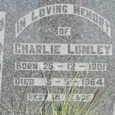 LUMLEY Charlie 1901-1964