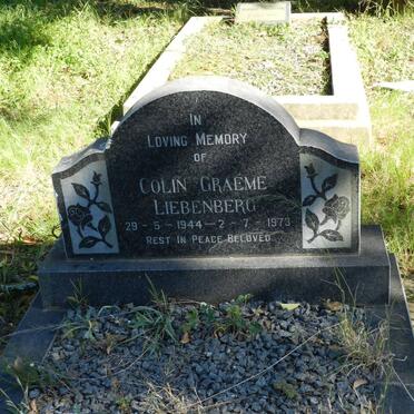 LIEBENBERG Colin Graéme 1944-1973
