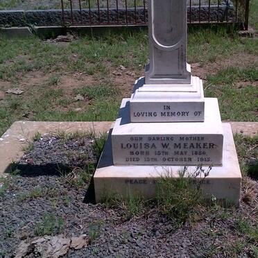 MEAKER Louisa W. 1850-1915