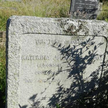 ROUX Katerina Johanna, le 1867-1937