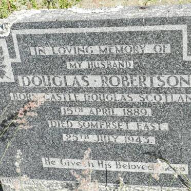 ROBERTSON Douglas 1889-1943