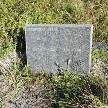 ROUX Susara Cornelia -1941