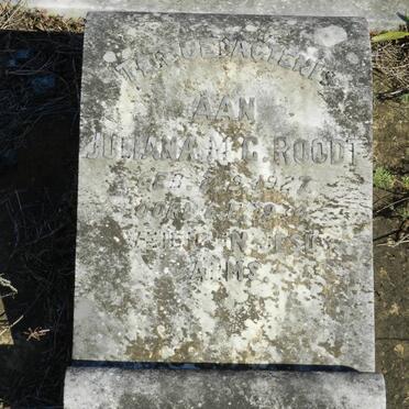 ROODT Juliana M.G. 1927-1934